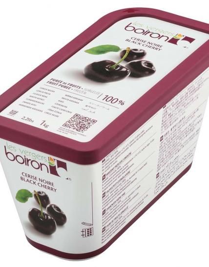 Frozen Fruit Puree 100% Black Cherry LV Boiron - 1kg