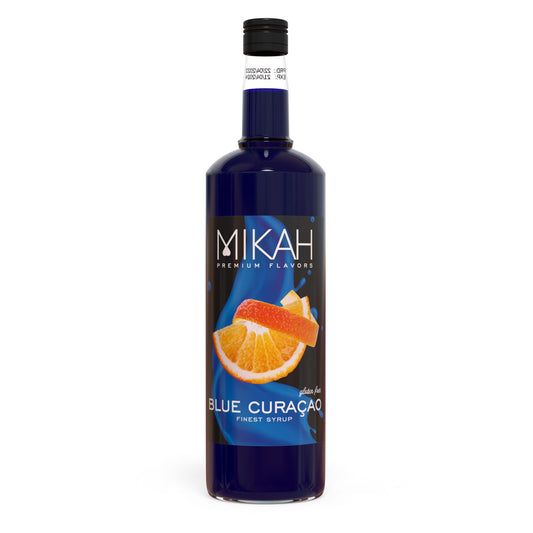 MIKAH Blue Curaçao Syrup - 1000ml