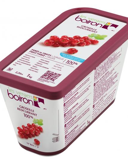 Frozen Fruit Puree 100% Redcurrant LV Boiron - 1kg